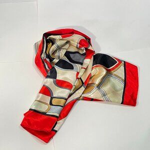 Multicolored SIlk Scarf